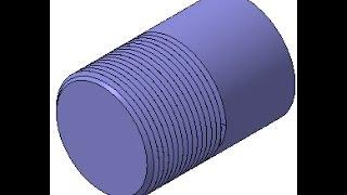 Видеоуроки Компас 10 Как сделать резьбу в Компасе