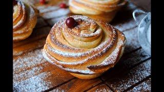 КРАФФИН/CRUFFIN. Пасхальный слоёный кулич КРАФФИН. Рецепт теста для краффинов.