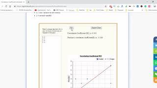 correlation coefficient calculator