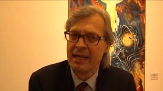 Vittorio Sgarbi intervista di Gianni Marussi su Fedor Kuz'mich Suskov, Permanente, Milano, 2011