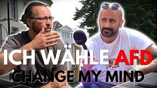 ICH WÄHLE AFD | Change my Mind | Rostock Revolutions