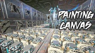 500+ ARK PAINTINGS CANVAS | Max 4 colors, packs categorized | ARK Survival Evolved