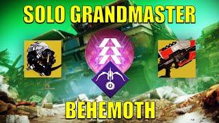 Solo Battleground: Behemoth GM w/ Mask of Fealty & Ice Breaker (Platinum, 18:59) [Destiny 2]