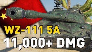 World of Tanks || WZ-111 5A - 11,000+ DMG...