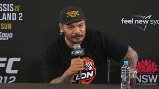 UFC 312: Justin Tafa media day | Tafa vs Teixeira @ufc