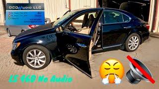 Lexus LS 460 [ No Sound : No Problem Repair it Yourself: Save money 