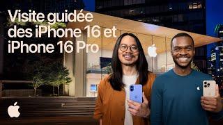 Visite guidée des iPhone 16 et iPhone 16 Pro | Apple