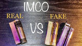 IMCO Petrol Lighter Real VS Fake