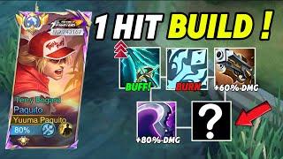 THE BEST PAQUITO 1 HIT BUILD IS 100% BROKEN!! (Auto win!!) - Mobile Legends