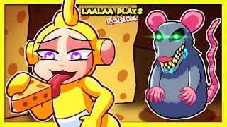  ESCAPE SCARY RAT! [CREEPY OBBY] | LaaLaa Plays Roblox Cheese Escape