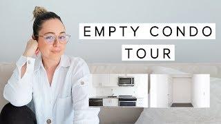 MY EMPTY APARTMENT/CONDO TOUR! & Chit Chat