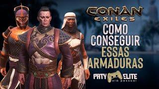 Como Conseguir Essas Armaduras #conanexiles #patyelite #armaduraconan