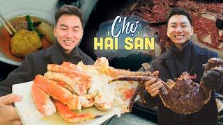  Japan Food Tour #4 Chợ hải sản ở Nhật & chuyện lạ nơi "tắm tiên" không mặc gì