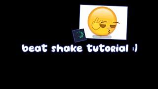 Beat shake tutorial on alight motion!