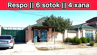 Respo 6 sotok 4 xana. 630 mln kelisimli. 90-660-87-84 || 91-394-44-45