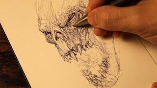 Sketching with Ballpoint Pen! Drawing Tips and Tricks for Beginners