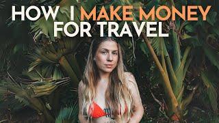 How I Make Money to Travel (jobs + pay rates)