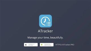 Short video presentation for ATracker - Daily Task and Time Tracking (iOS ATracker 13.0)