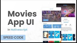 NativeScript & Angular: Movies App UI - Page and Layout (Speed Code)