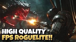 A STUNNING Dark SciFi Roguelite Shooter! | Deadzone Rogue