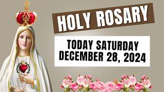 WORLD FATIMA ROSARY   Today SATURDAY December 28 - 2024