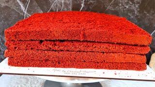 Pandișpan,,Red Velvet,, fără iaurt sau lapte/Бисквит,,Красный Бархат,,без кефир без молока