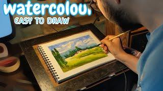 watercolour painting for beginners