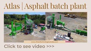 Asphalt batch mix plant | 80-100 tph