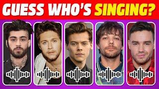 Guess the voice of One Direction members | Guess who's singing quiz | Directioners Songs Quiz 2025