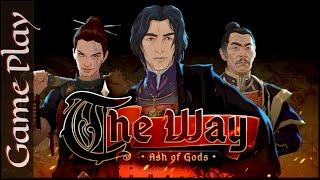 Ash of Gods: The Way  || First Hour Gameplay ||  Tactical RPG