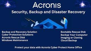 How to make an Acronis True Image 2021 Bootable Rescue Drive