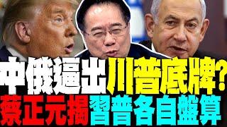 中俄聯手逼出川普底牌? 蔡正元揭習近平.普丁各自盤算 為何北韓行伊朗不行?