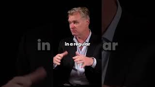 Christopher Nolan talks about the best place to sit while watching IMAX films.