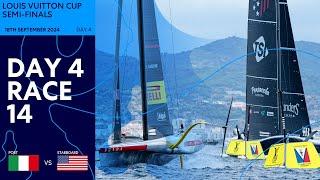 Louis Vuitton Cup Semi-Final Race 14 | Luna Rossa Prada Pirelli vs NYYC American Magic | Full Replay