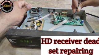 HD receiver dead set repairing Urdu Hindi Altaf Electronics