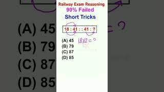 Railway Exam Reasoning |1| rrb ntpc exam reasoning Class #reasoning #ntpc #rrbntpcreasoning #railway