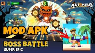 AUTO HERO MOD APK GOD MODE [ ANDROID GAMEPLAY ]
