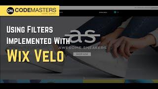 Using Filters Implemented with Wix Velo