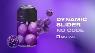 Dynamic Slider in Wix Studio