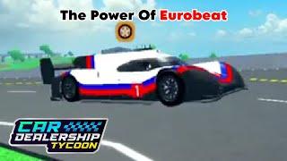 You can't lose when you have the power of eurobeat..