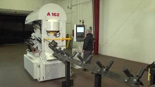 Angle Iron Fabrication for Typical Detail Components with Roller Feed Drive and Measuring System