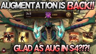 AUGMENTATION is BACK! BETTER! and MORE OP! SUPER SLEEPER SPEC! 2400cr 3v3! Dragonflight PvP Season 4