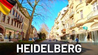 HEIDELBERG Driving Tour  Germany || 4K Video Tour of Heidelberg