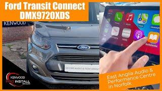 Ford Transit Connect Awesome Car Stereo Upgrade DMX9720XDS CarPlay #fordtransit #caraudio #ford