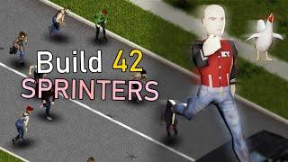 I tried surviving RANDOM SPRINTERS in Project Zomboid's Build 42 update!