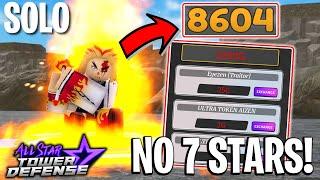 Solo Gauntlet w/ BUFFED 6 Star Rengoku (No 7 Star Units!) | All Star Tower Defense Roblox