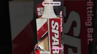Lether bat #Spartan Cricket Bat #cricket #lethercricket #trending #newreels #newsong #cricketlover