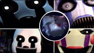 fnaf all of the most scariest puppet jumpscares - top 6 puppet jumpscares