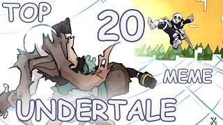 Top 20 meme Undertale/Топ 20 меме Андертейл (Merry Christmas! )