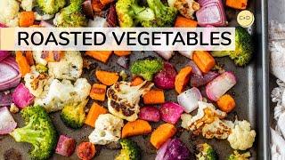 ROASTED VEGETABLES | easy oven roasted recipe